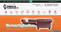 Desktop Screenshot of inegolfurniture.com